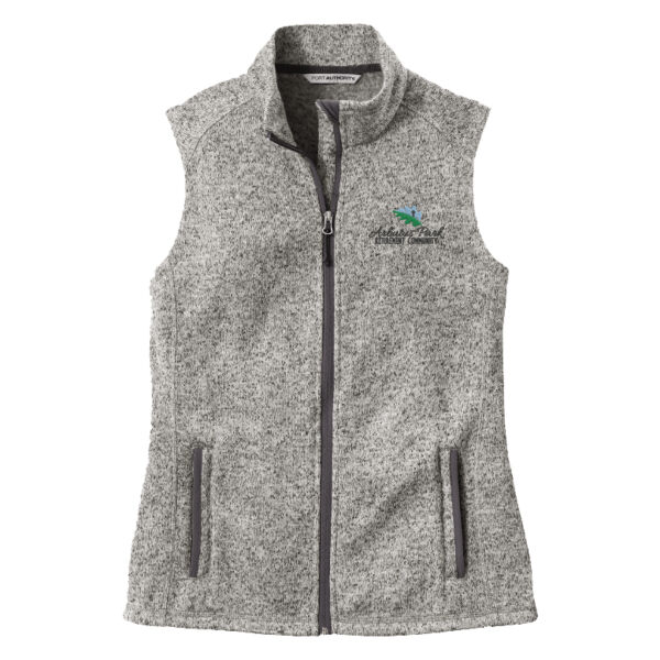 EMB - Women's Sweater Fleece Vest Thumbnail